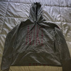 Grey Nike sweatshirt